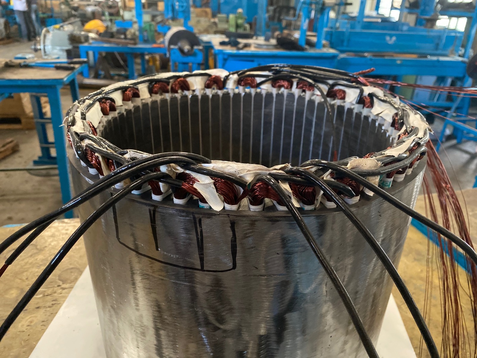 Stator Rewinding & Encapsulation