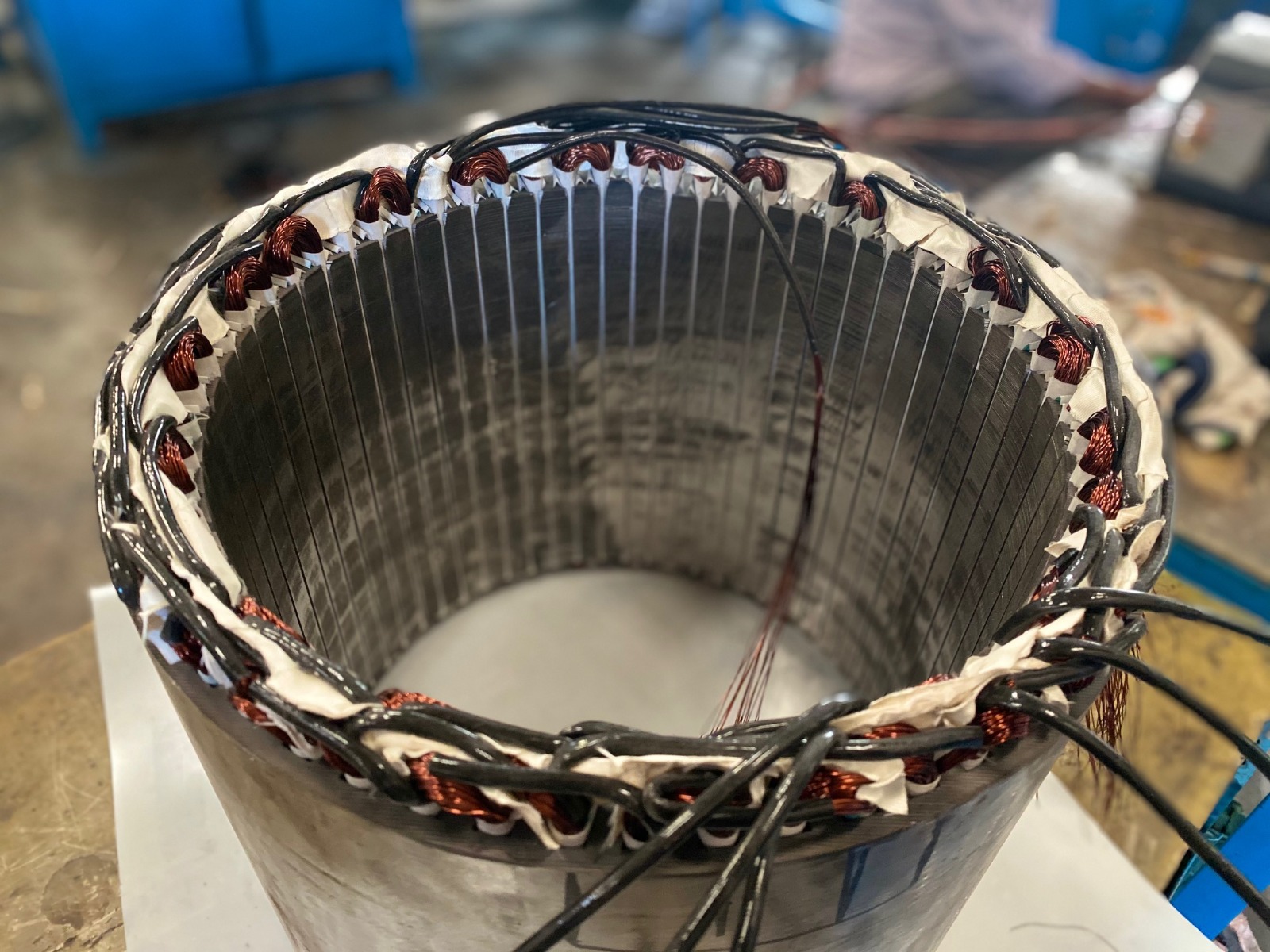Stator Rewinding & Encapsulation